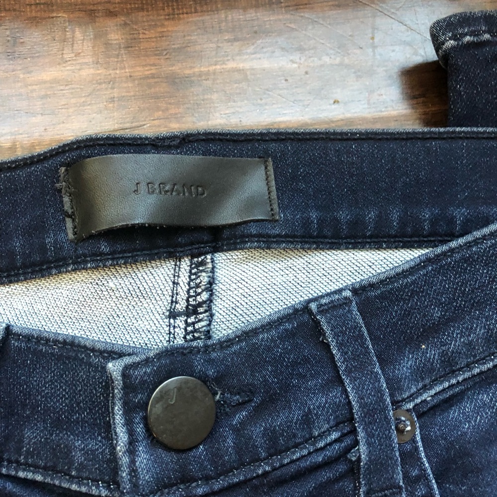 J Brand Kane Pinniped Blue French Terry Straight Fit Jeans Size 29"x32" NWT - Picture 3 of 13
